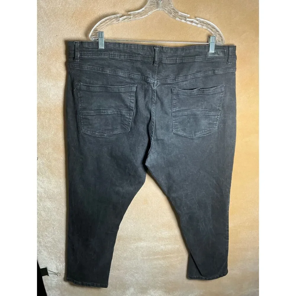 Kenneth Cole Mens Jeans Dark Wash Straight‎ Fit Size 44x30 BCI Cotton